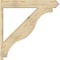 Ekena Millwork Funston Arts & Crafts Rough Sawn Outlooker, Douglas Fir, 8"W x 48"D x 48"H OUT08X48X48FST03RDF - alternate 2